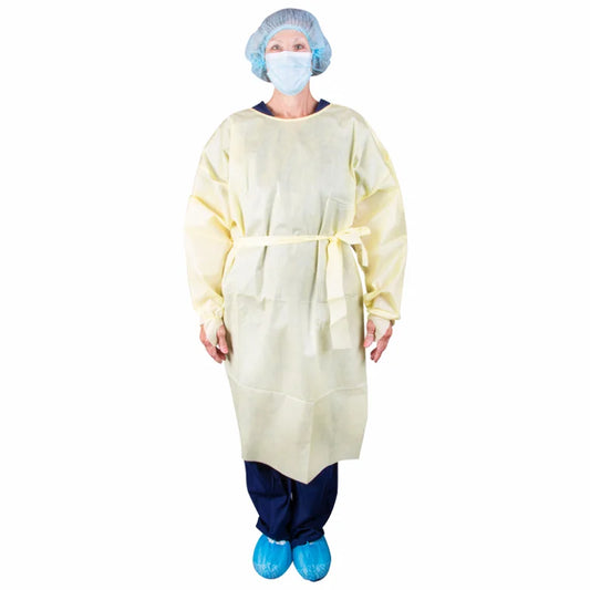 Dukal AAMI level 2 Isolation Gown, 10/bg, 10bg/cs
