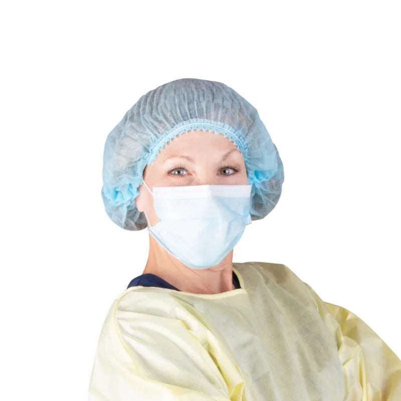 Dukal Bouffant Cap 24, 100/bg, 10bg/cs