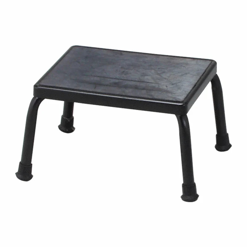 Tech-Med Foot Stool, Black, 1/ea