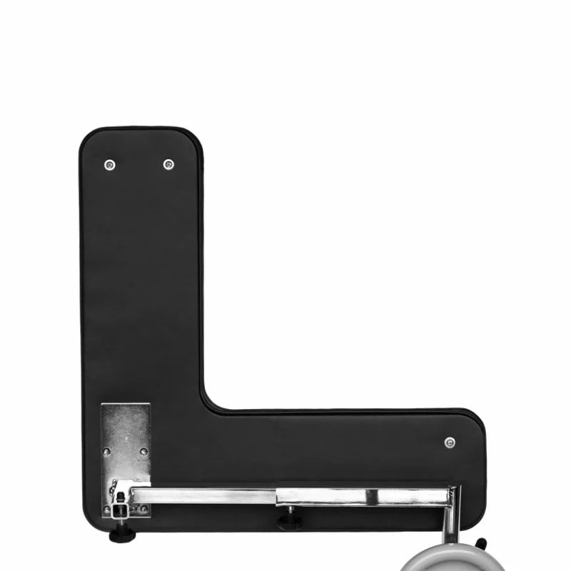 Tech-Med Adjustable Flip Arm For Blood Draw Chair, Black, 1/ea