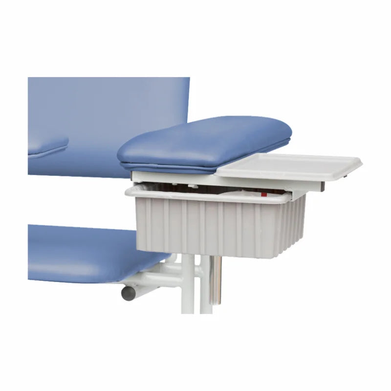Tech-Med Blood Draw Chair Accessory Tray Drawer, 1/ea