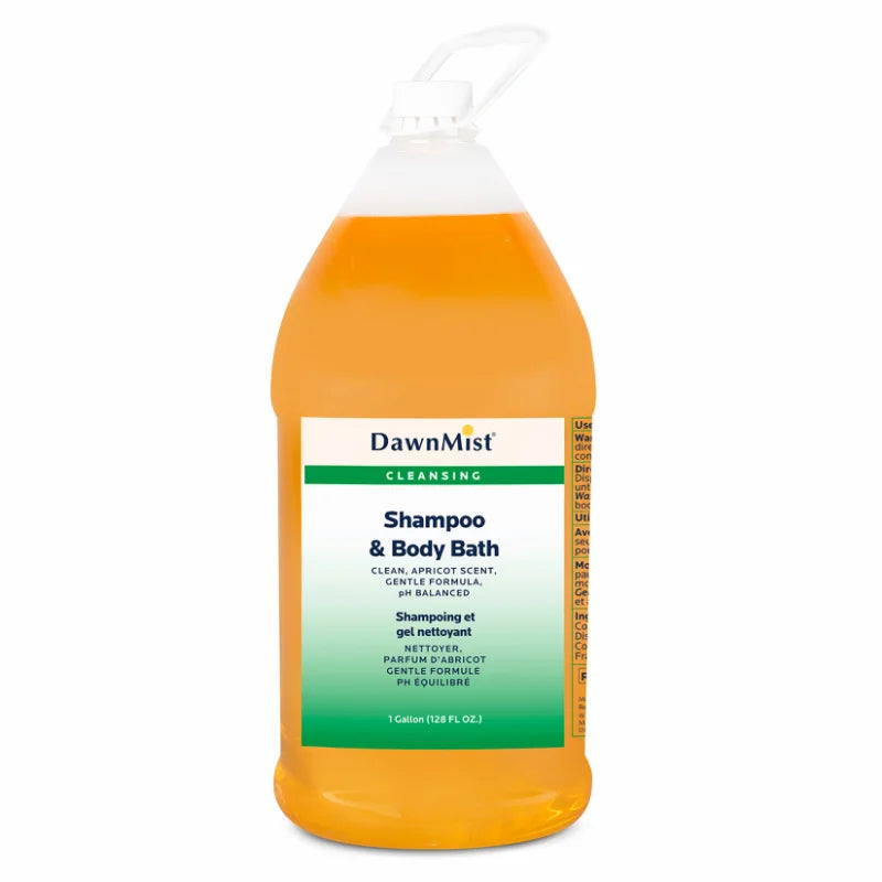 DawnMist Shampoo and Body Bath 1 gal, Pump, 4/cs