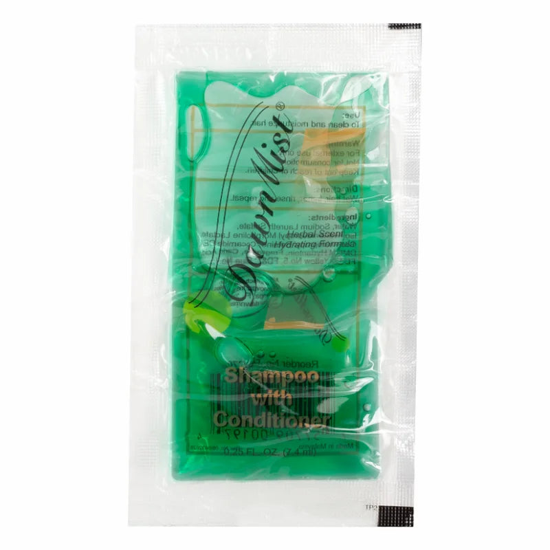 DawnMist Shampoo and Body Bath .25 oz, Packet, 100/bg, 5bg/cs