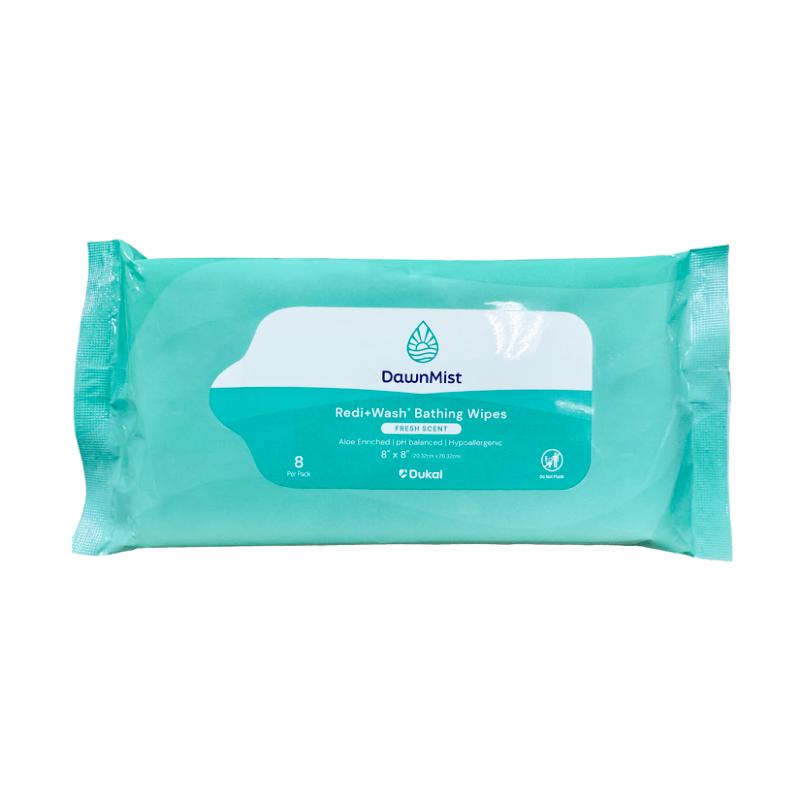 DawnMist Redi-Wash® Washcloth 8" x 8", 8/pk, 24pk/cs