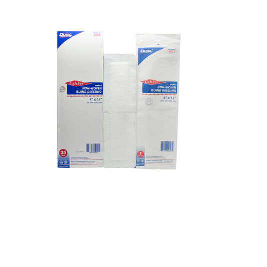 Dukal Island Dressing 4" x 14", Sterile, 25/bx, 2bx/cs