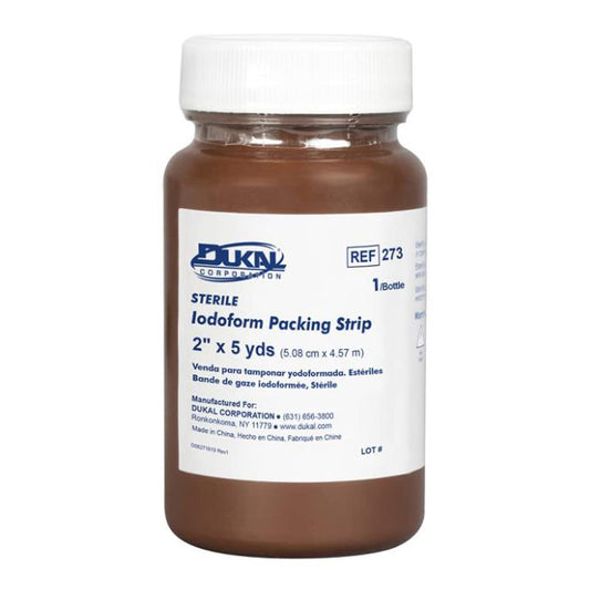 Dukal Iodoform Packing Strip 2" x 5 yd, 12 btl/bx