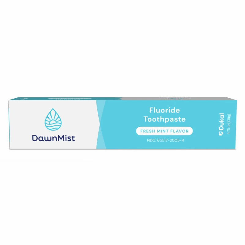 DawnMist Toothpaste 4.75 oz, Individual Boxes, 60/cs